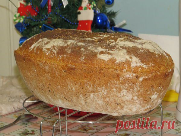 ДОМАШНИЙ ХЛЕБ В ДУХОВКЕ ( АНТИКРИЗИСНЫЙ)