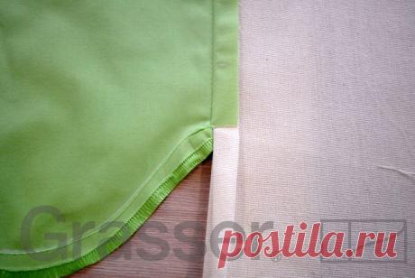 Технология пошива: обработка кармана в шве с припусками вразутюжку. | Бюро GRASSER