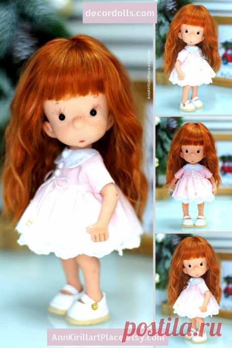 Love Baby Gift Doll Fabric Art Doll Tilda Doll Handmade | Etsy