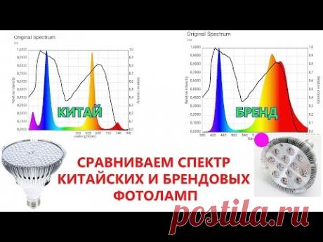 В гостях Геннадий Мулярчик, проверяем спектр фитоламп, чем светить на рассаду?