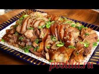 Korean Braised Pig's Trotters (Jokbal: 족발) - Скачать видео!