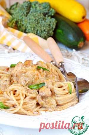 Куриное филе в кабачковом соусе - кулинарный рецепт