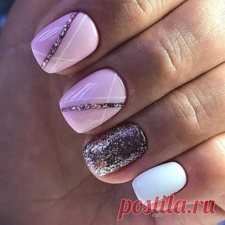 Top 80 Winter Gel polish nails 2018