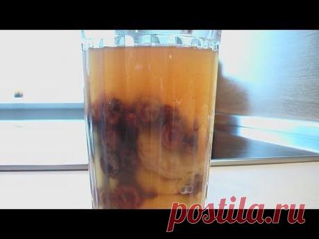 Компот из чернослива, изюма и кураги видео рецепт. Книга о вкусной и здоровой пище
