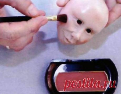 Изготовление куклы из полимерных пластиков. Роспись «по сырому». | Рукоделие и хобби. Как сделать, сшить, связать своими руками