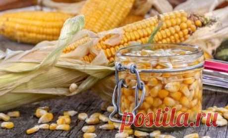 Консервирование кукурузы в домашних условиях