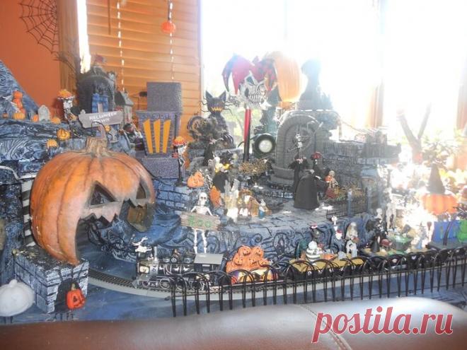 Диорамные интерьерные композиции на Хэллоуин - Planetalsad
