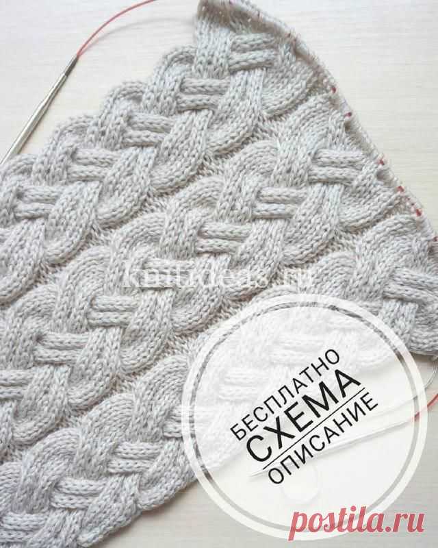 Оригинальная коса от nilova_knit