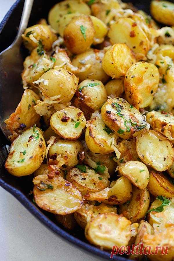 Итальянский Жареный картофель. Аромат и вкус завораживает! Обожаю это блюдо! | mizrakhigor