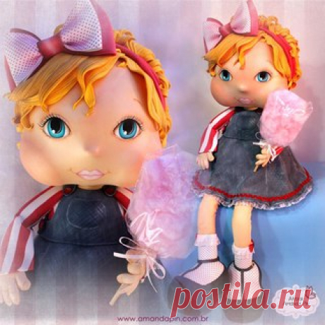 МК В ПРЛОЖЕННОМ ФАЙЛЕ PDF/
#кукла#игрушка#интерьер#фоамиран#молды