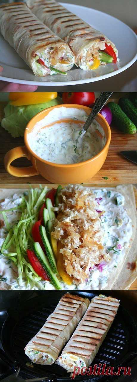 ОЧЕНЬ ВКУСНАЯ ДОМАШНЯЯ ШАУРМА - Быстрая и простая в приготовлении! | Банк кулинарных рецептов
