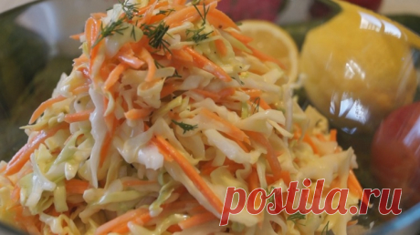 Салат "Коул Слоу". Самый Вкусный Капустный салат - Простые рецепты Овкусе.ру
