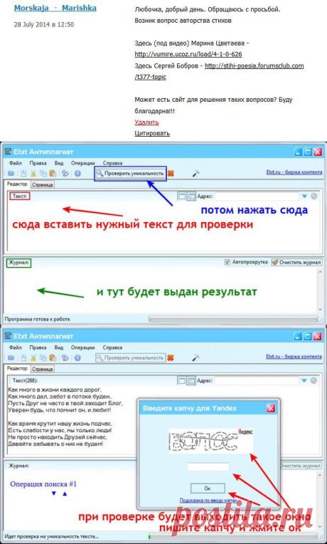 Программа, выявляющая плагиат