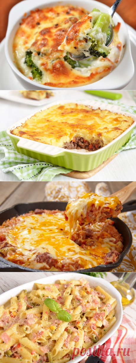 5 обалденно вкусных, но простых запеканок!