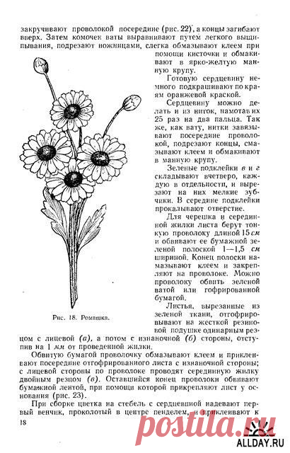 Цветы из ткани , подборка книг » ALLDAY - народный сайт о дизайне