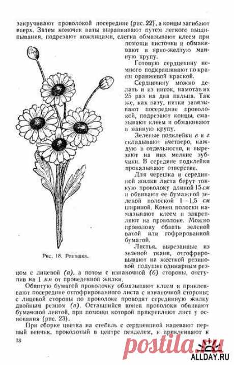 Цветы из ткани , подборка книг » ALLDAY - народный сайт о дизайне
