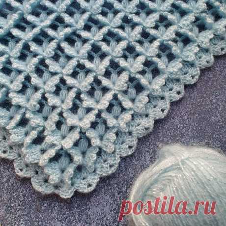 Самая необычная шаль крючком, мастер-класс | Natali_crochet | Яндекс Дзен