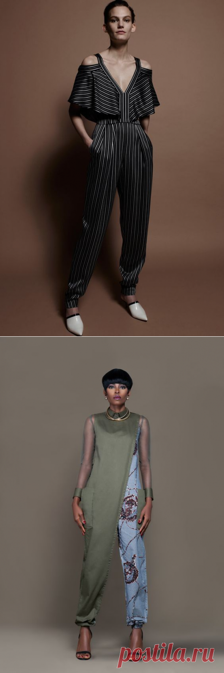 Стильные комбинезоны (трафик) / Вещь / ВТОРАЯ УЛИЦА - Выкройки, мода и современное рукоделие и DIY