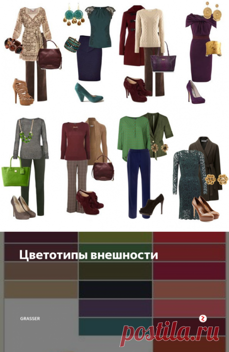 Цветотипы внешности | Grasser | Яндекс Дзен