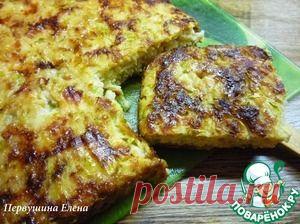 Запеканка кабачковая с овсяными хлопьями - кулинарный рецепт