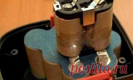 Быстрый и недорогой способ восстановить аккумулятор шуруповерта