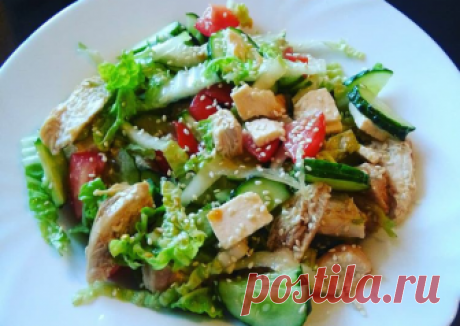 Фитнес - салат Автор рецепта Nastassya - Cookpad