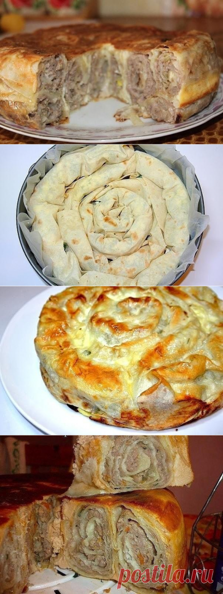 Пирог &quot;Лаваш в заливке&quot; | Четыре вкуса