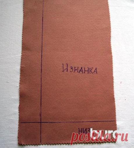 Уголок конвертом / Мастер-классы / Burdastyle