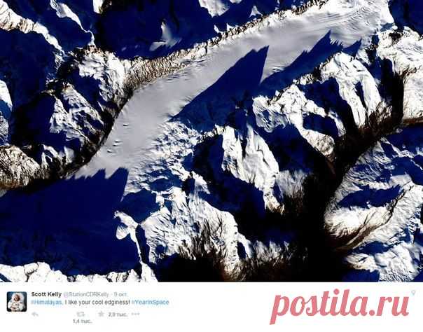 Изображения от астронавта Scott Kelly, который сейчас на борту МКС. Изображения сняты в октябре 2015г. / Интересный космос