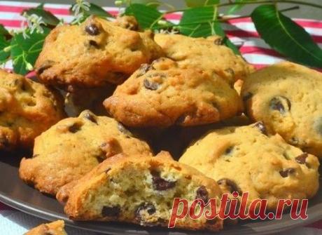 ПЕЧЕНЬЕ С КУСОЧКАМИ ШОКОЛАДА