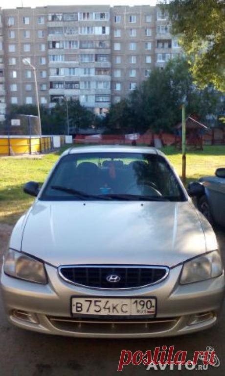 ПОДОЛЬСК  МЕХАНИКА  --неухоженный...175.000    Hyundai Accent, 2005 купить в Московской области на AVITO.ru