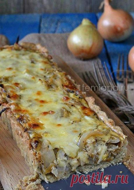 Вкуснейший луковый пирог с сыром &quot;Праздник для гурмана&quot;.