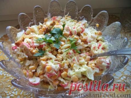 Салат с крабовыми палочками