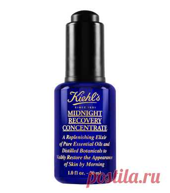 Midnight Recovery Concentrate - Night Care Facial Oil - Kiehl's The potent 99.8% naturally-derived and paraben-free botanical elixir works all night to regenerate, restore and replenish the skin barrier for younger-looking skin by morning. The rich blend of naturally replenishing botanical oils including Squalane, Evening Primrose, and a blend of essential oils known for their therapeutic, balancing, and antioxidant effects, works with the skin's natural nocturnal activity...