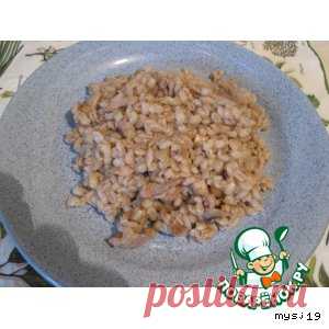 Перловая каша с грибами и курицей – кулинарный рецепт