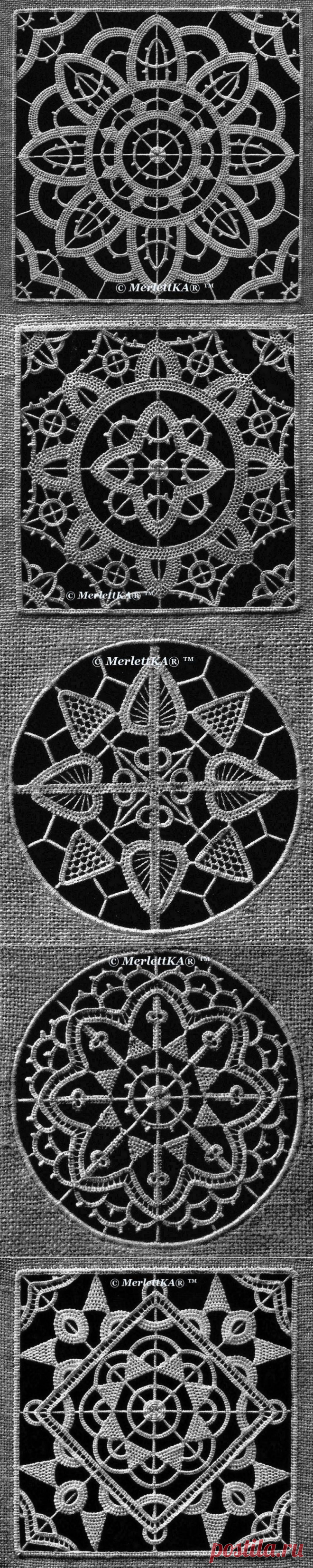 Красотища готического кружева ☆ Ретичелла ❤ из раритетной книги 1929 года