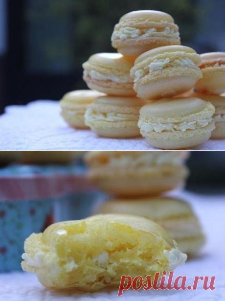 Как приготовить лимонные макарон - рецепт, ингридиенты и фотографии
