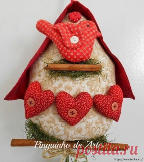 Часы с кукушкой)

#handmade #игрушки #секретымастеров