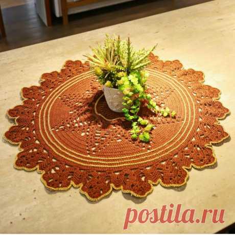 Праздничная салфетка. 10 вариантов крючком – Paradosik Handmade - вязание для начинающих и профессионалов