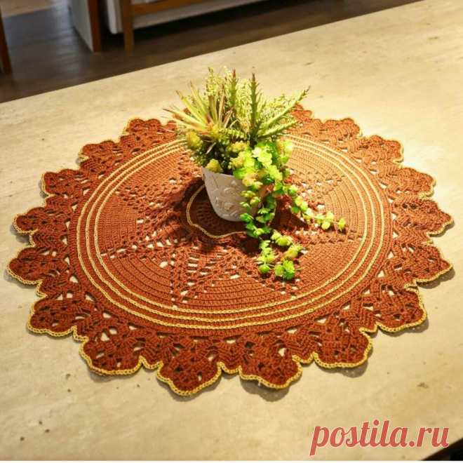 Праздничная салфетка. 10 вариантов крючком – Paradosik Handmade - вязание для начинающих и профессионалов