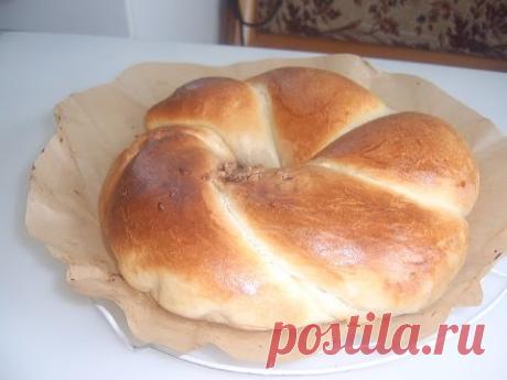 Веночек с ореховой начинкой - YouTube