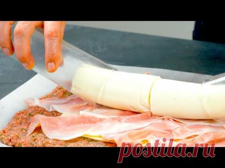 Кладу Три Ингредиента на Фарш и Заворачиваю - Вкуснотища!