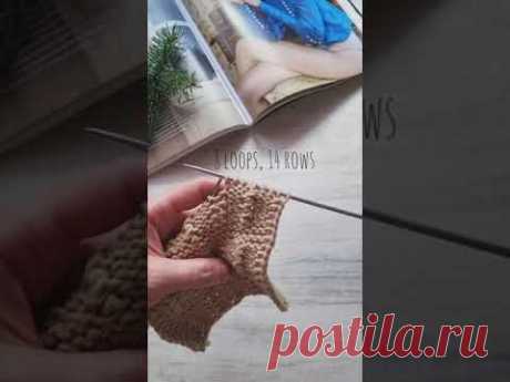 Почему этот узор я не связала раньше❤️🧶knitting pattern.