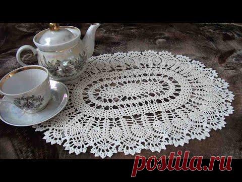 ОВАЛЬНАЯ САЛФЕТКА. ЧАСТЬ 2