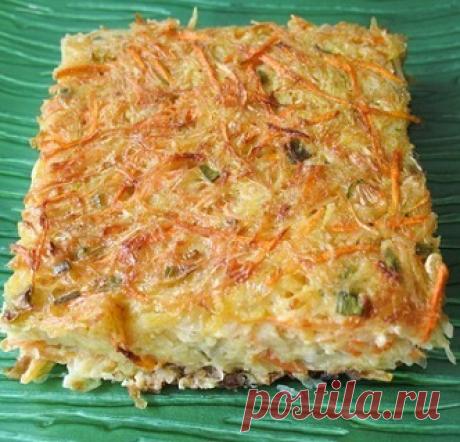 Овощной кугель