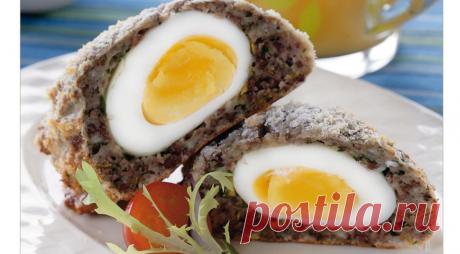 Яйца по-шотландски — очень просто сделать самим! — Вкусные рецепты