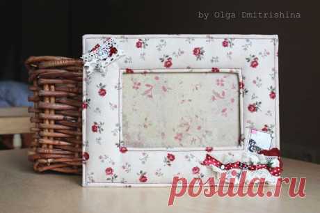 Handmade by Dmitrishina: Обещанный МК по мягкой рамке:) Fabric photoframe tutorial!