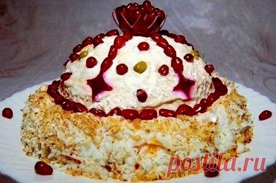 Салат «Шапка Мономаха»