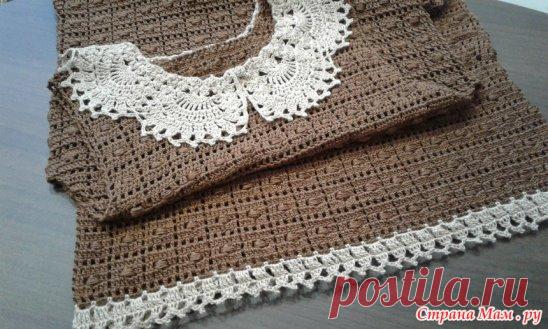 Видео-урок 
от Светланы Заяц по вязанию платья ''КВАДРАТИКИ'' ( 13 частей). Свяжем обновку к лету!!!