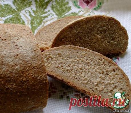 Хлеб из ржаной муки грубого помола - кулинарный рецепт